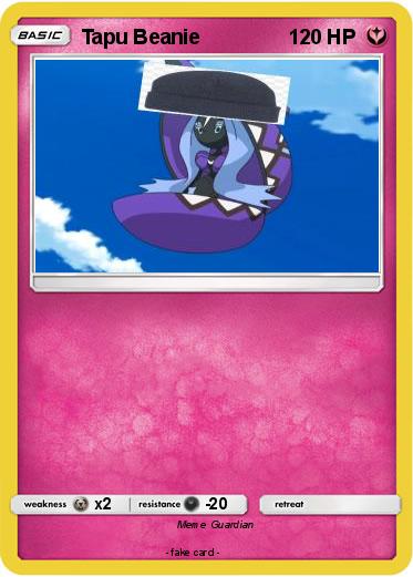 Pokemon Tapu Beanie