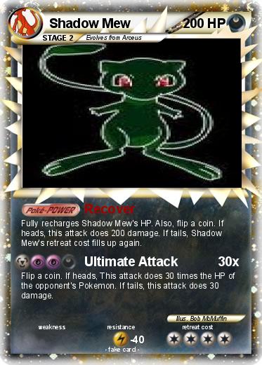 Pokemon Shadow Mew