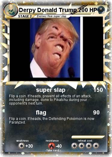 Pokemon Derpy Donald Trump