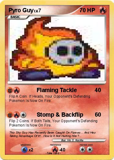 Pokemon Pyro Guy