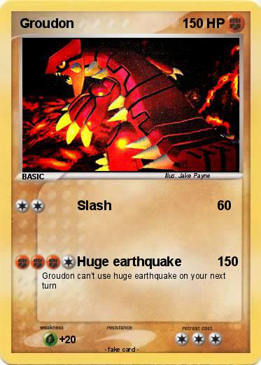 Pokemon Groudon