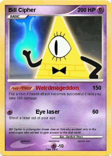 Pokemon Bill Cipher