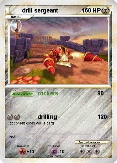 Pokemon drill sergeant