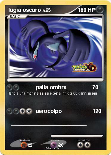 Pokemon lugia oscuro