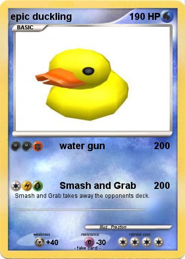 Pokemon epic duckling