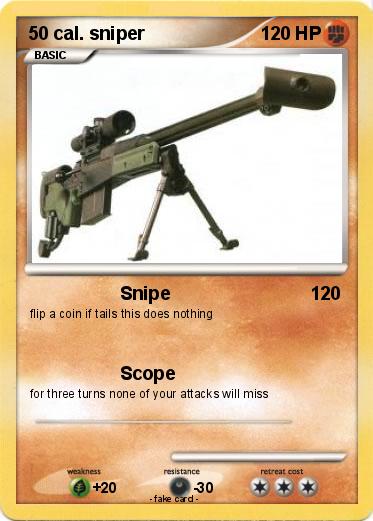 Pokemon 50 cal. sniper