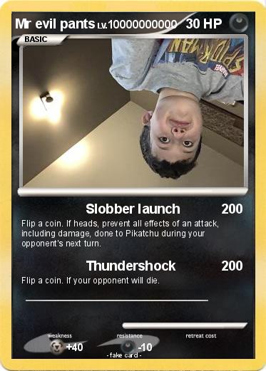 Pokemon Mr evil pants