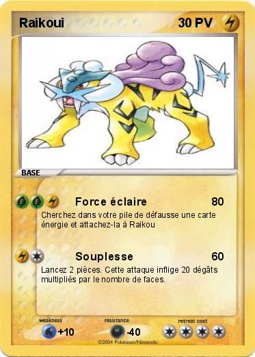 Pokemon Raikoui