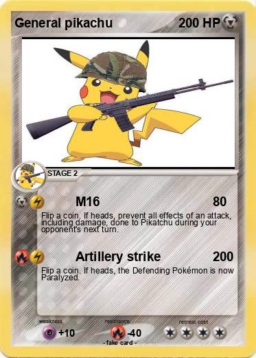 Pokemon General pikachu