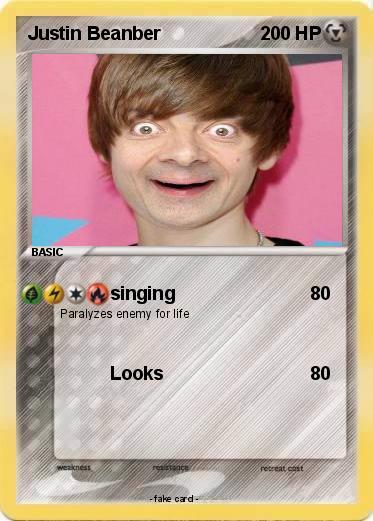 Pokemon Justin Beanber