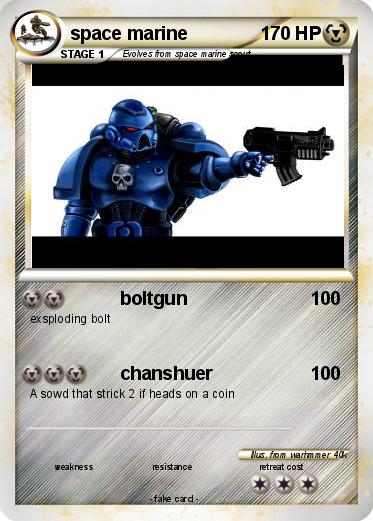 Pokemon space marine
