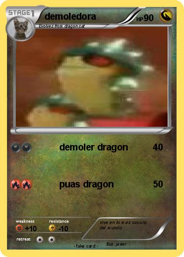 Pokemon demoledora