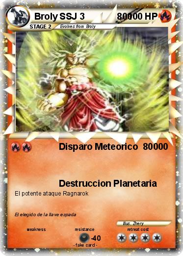 Pokemon Broly SSJ 3             800
