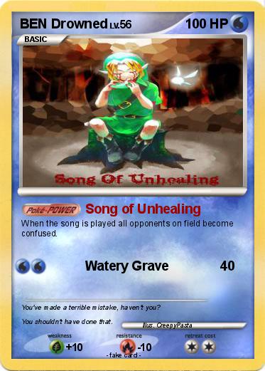 Pokemon BEN Drowned