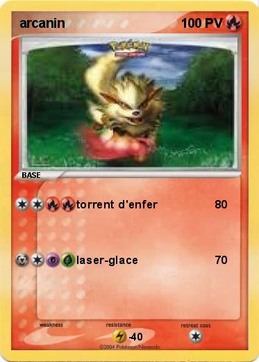 Pokemon arcanin