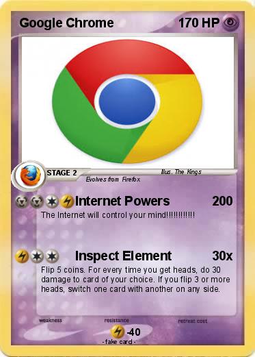 Pokemon Google Chrome