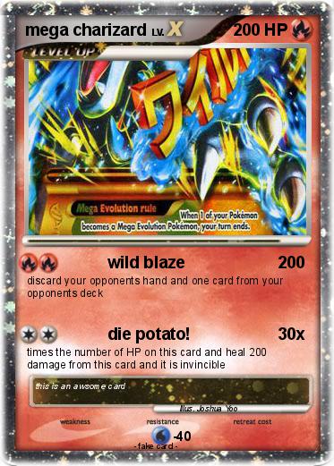 Pokemon mega charizard