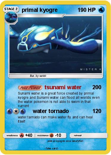 Pokemon primal kyogre