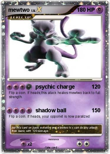 Pokemon mewtwo