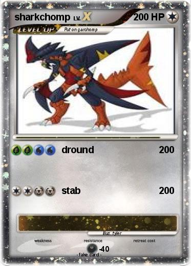 Pokemon sharkchomp