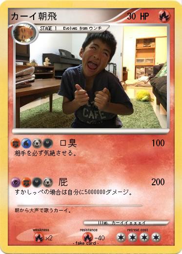 Pokemon カーイ朝飛