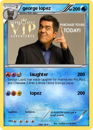 Pokemon george lopez