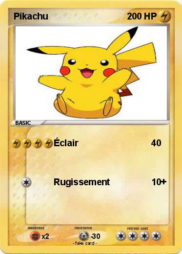 Pokemon Pikachu