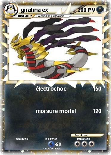 Pokemon giratina ex