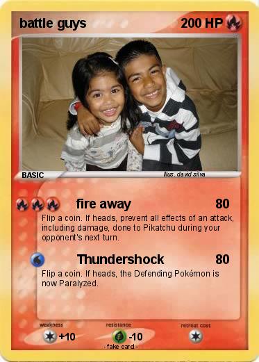 Pokemon battle guys