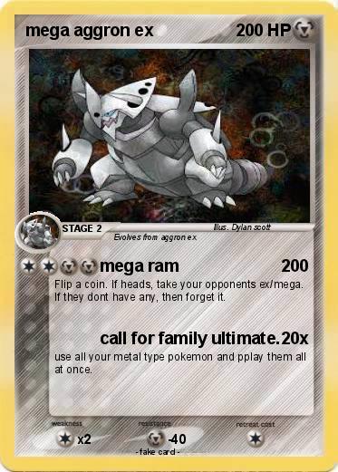 Pokemon mega aggron ex