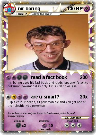 Pokemon mr boring