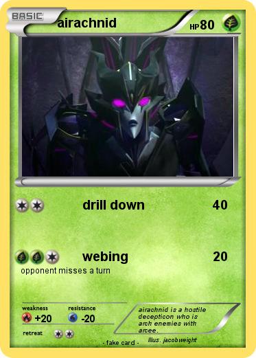 Pokemon airachnid