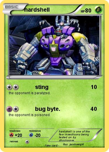 Pokemon hardshell
