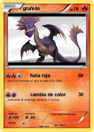 Pokemon gruñido
