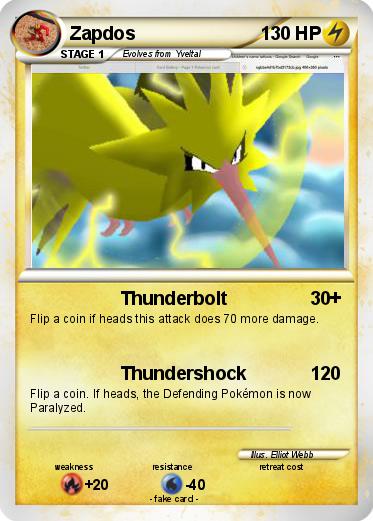 Pokemon Zapdos