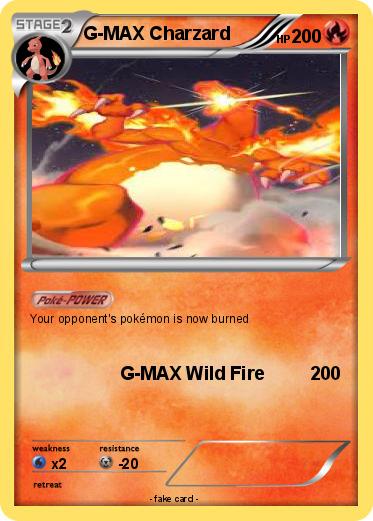 Pokemon G-MAX Charzard