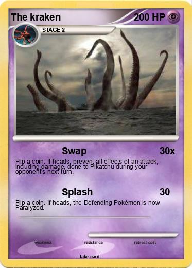 Pokemon The kraken