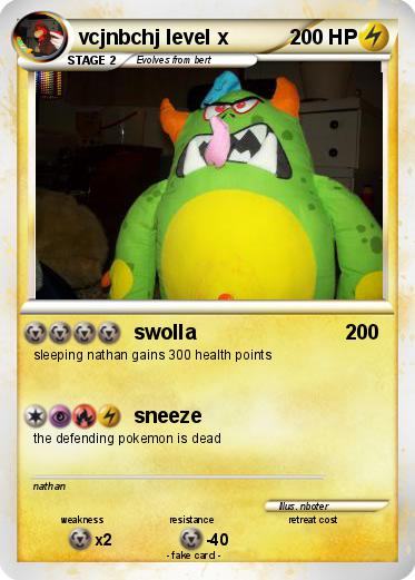 Pokemon vcjnbchj level x