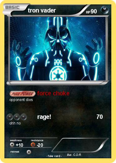 Pokemon tron vader