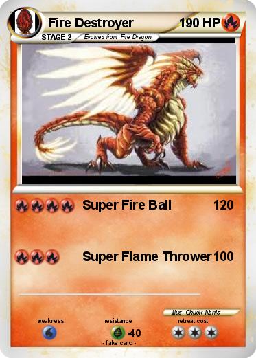 Pokemon Fire Destroyer