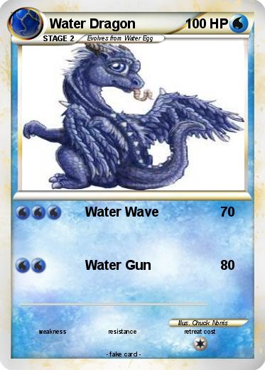 Pokemon Water Dragon