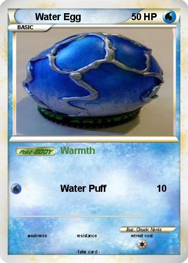 Pokemon Water Egg