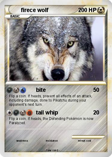 Pokemon firece wolf