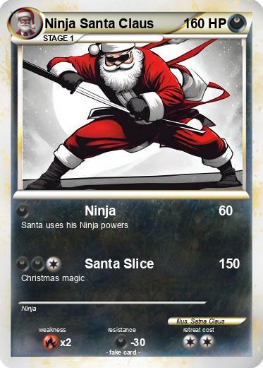 Pokemon Ninja Santa Claus