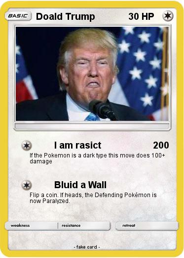 Pokemon Doald Trump