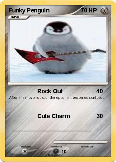 Pokemon Funky Penguin