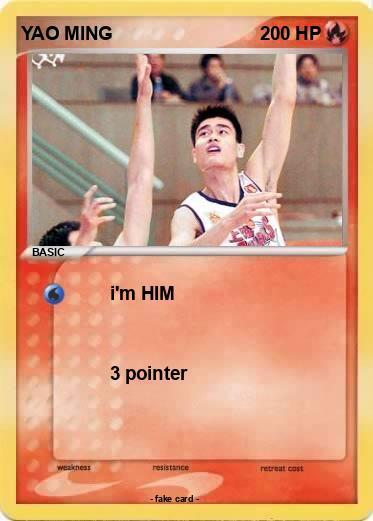 Pokemon YAO MING