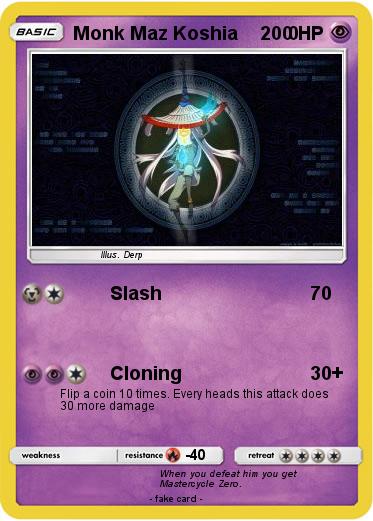 Pokemon Monk Maz Koshia          0