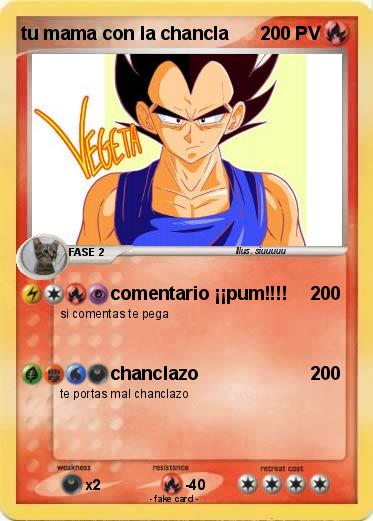 Pokemon tu mama con la chancla