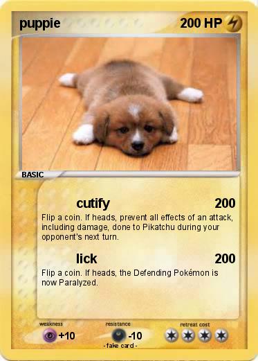 Pokemon puppie